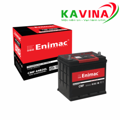Bình ắc quy Enimac 44B20L (12V-43Ah)