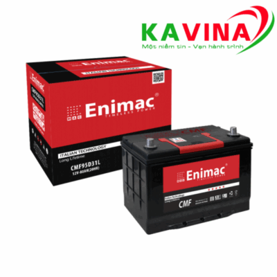 Bình ắc quy Enimac 95D31L (12V-80Ah)
