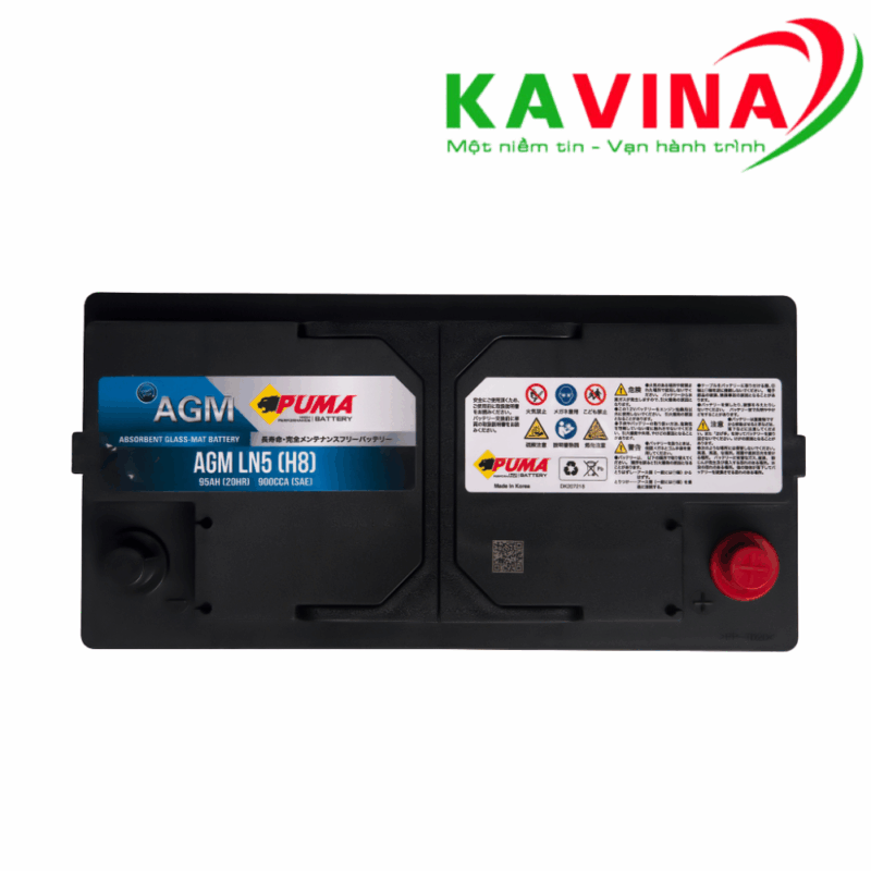 Bình ắc quy Puma AGM LN3/H6 (12V-70Ah)