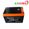 Bộ 4 bình ắc quy xe đạp điện Yamato Luxury YMT12-16 (48V-16Ah) Cao cấp