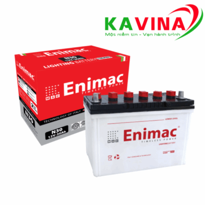 Bình ắc quy Enimac N30 - 2 cọc (12V-30Ah)