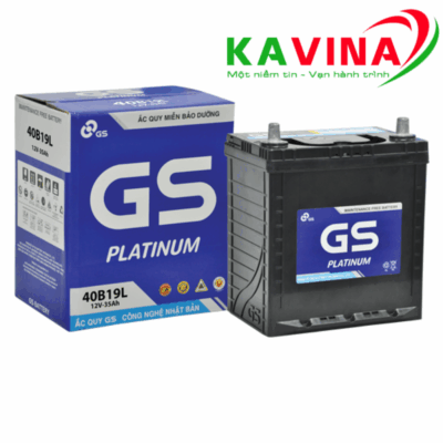 Bình ắc quy GS 40B19L (12V-35Ah)