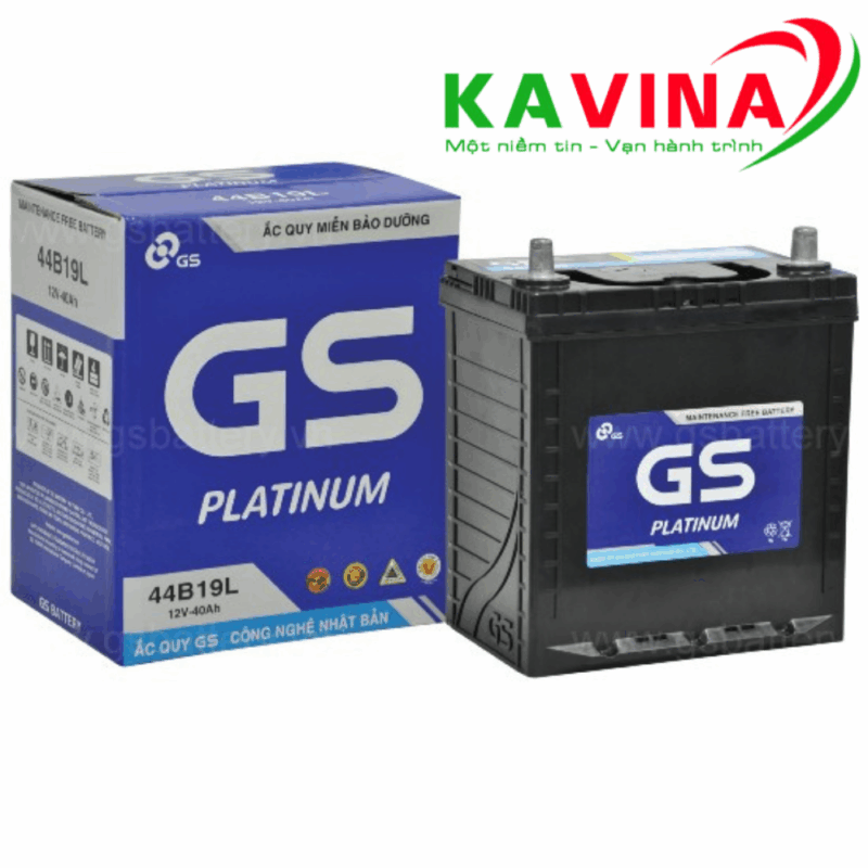 Bình ắc quy GS 44B19L (12V-40Ah)