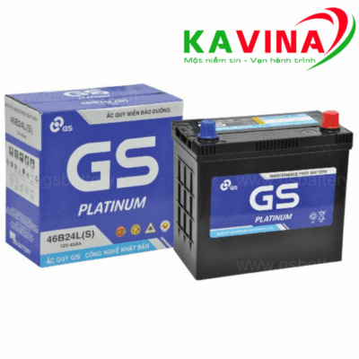 Bình ắc quy GS 46B24L (12V-45Ah)