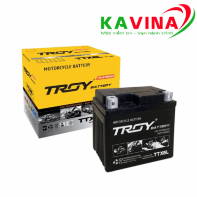 Bình ắc quy xe máyTroy TTX6L (12V-6Ah)