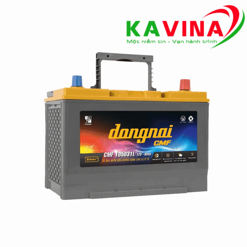 Bình ắc quy Đồng Nai CMF 105D31L (12V-90Ah)