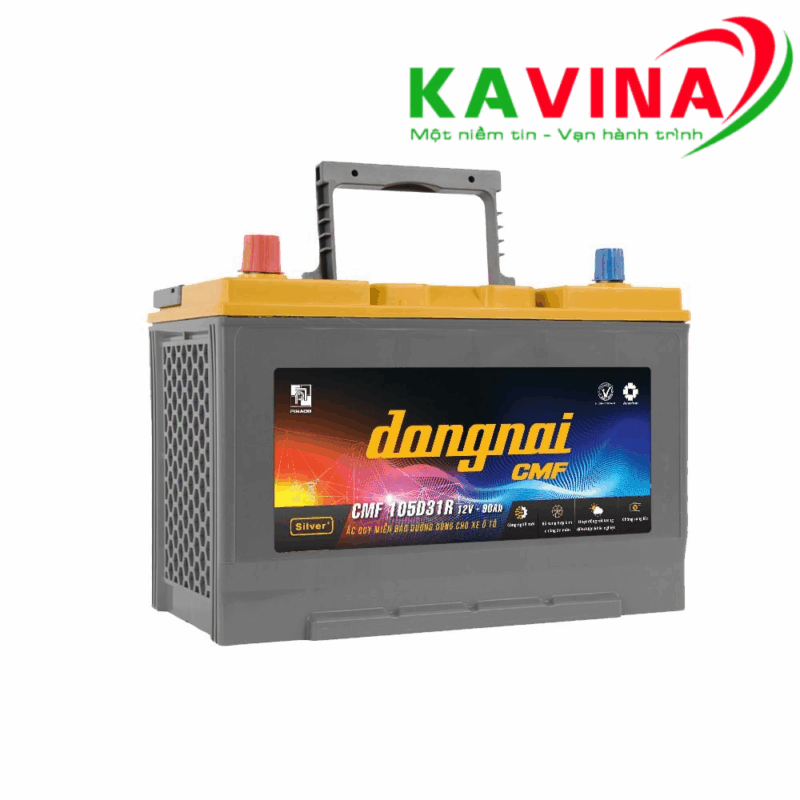 Bình ắc quy Đồng Nai CMF 105D31R (12V-90Ah)