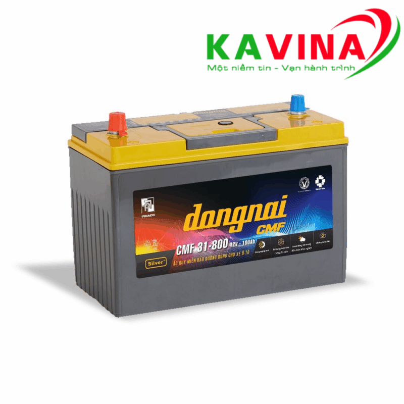 Bình ắc quy Đồng Nai CMF 31800 (12V-100Ah)
