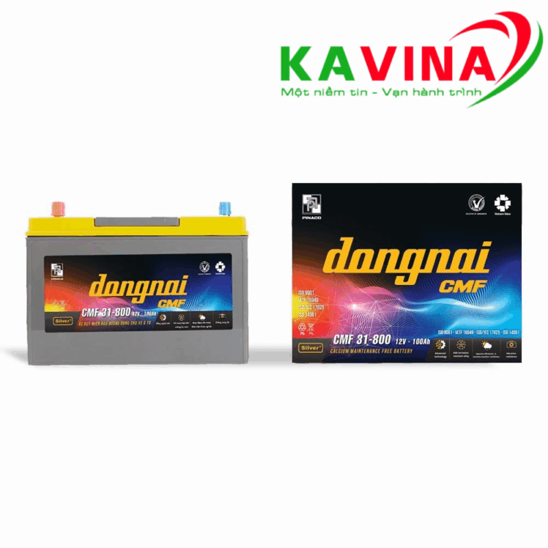 Bình ắc quy Đồng Nai CMF 31800 (12V-100Ah)
