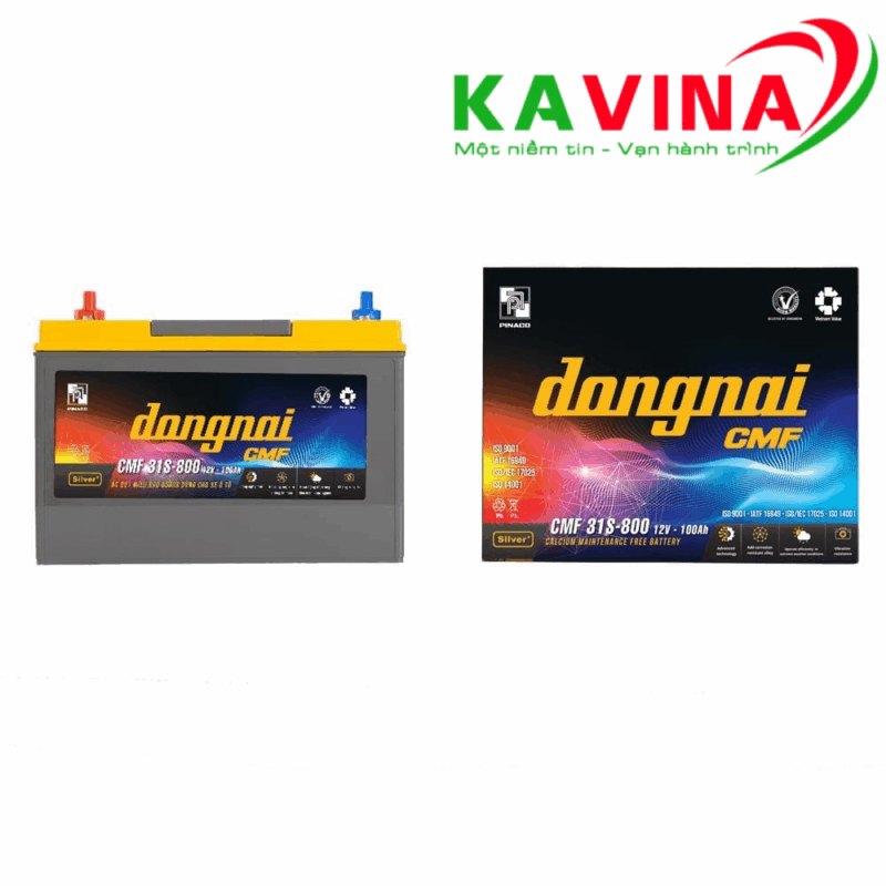 Bình ắc quy Đồng Nai CMF 31S800 (12V-100Ah)