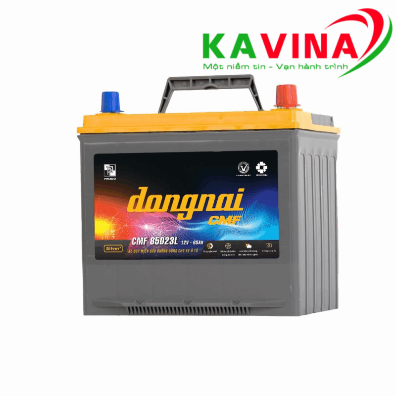Bình ắc quy Đồng Nai CMF 85D23L (12V-65Ah)