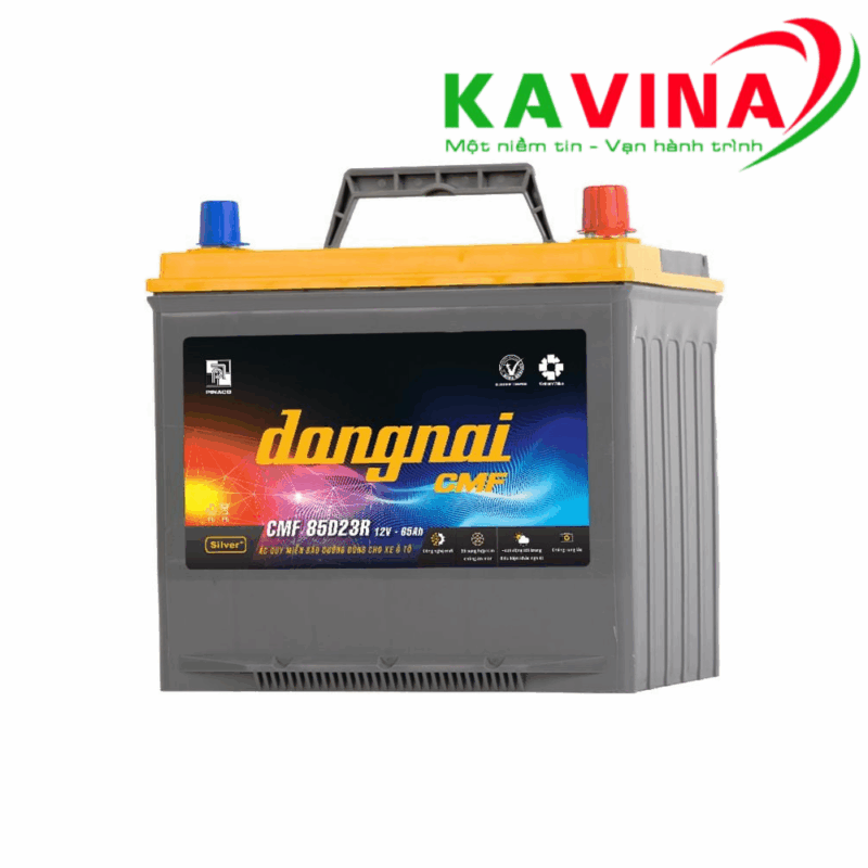 Bình ắc quy Đồng Nai CMF 85D23R (12V-65Ah)