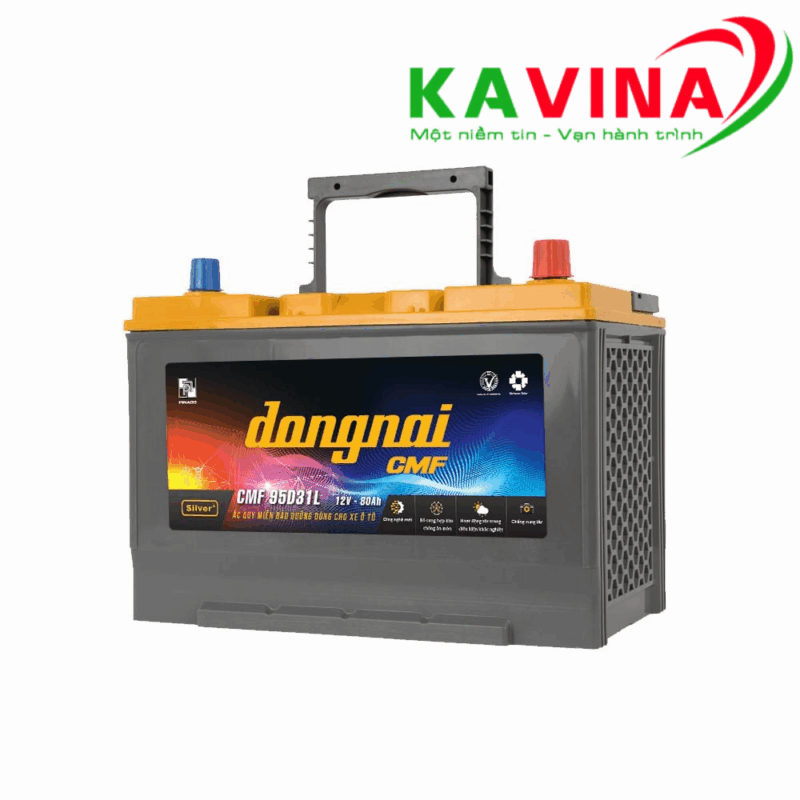 Bình ắc quy Đồng Nai CMF 95D31L (12V-80Ah)