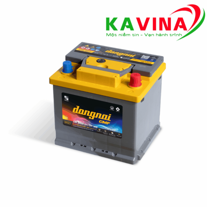 Bình ắc quy Đồng Nai CMF DIN50 LN1 (12V-50Ah)