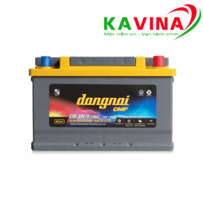 Bình ắc quy Đồng Nai CMF DIN70 LBN3 (12V-70Ah)