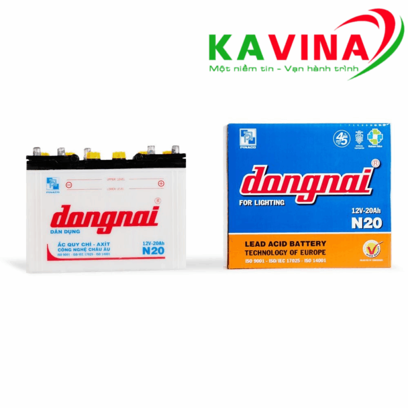 Bình ắc quy Đồng Nai N20 (12V-20Ah)