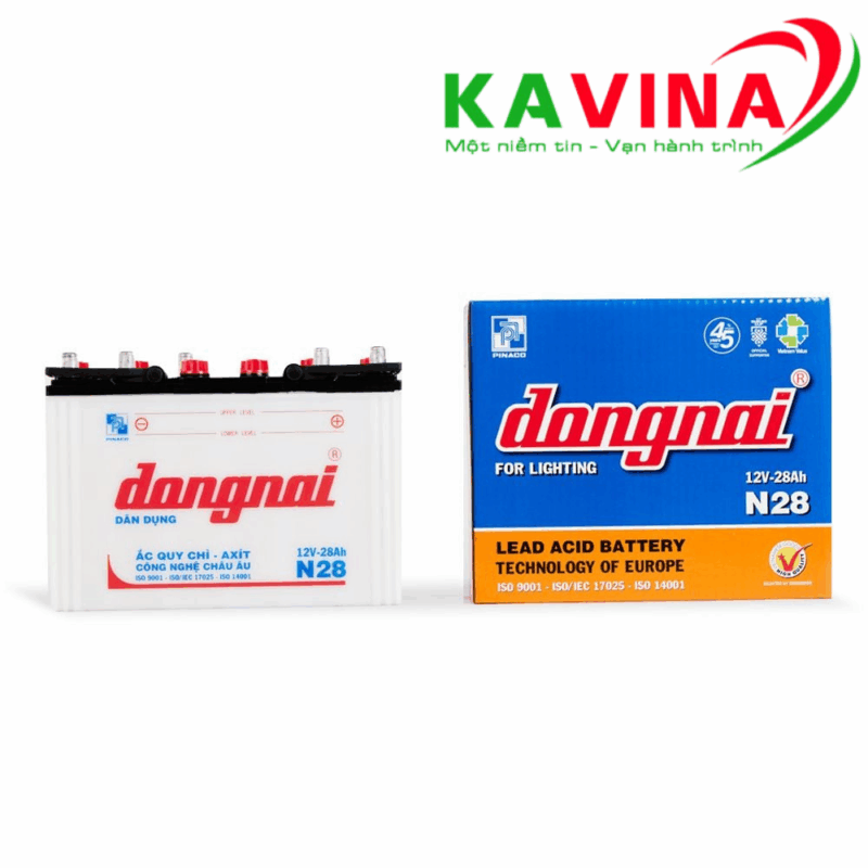 Bình ắc quy Đồng Nai N28 (12V-28Ah)
