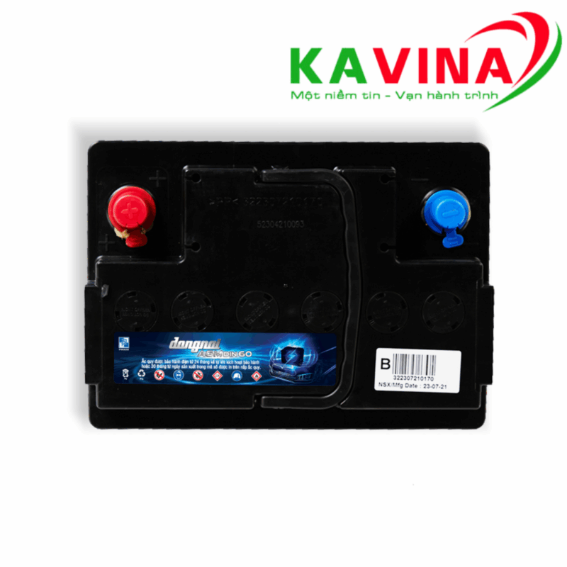 Bình ắc quy Đồng Nai AGM DIN60 (12V-60Ah)