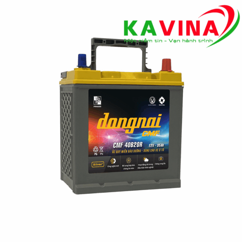 Bình ắc quy Đồng Nai CMF 40B20R (12V-35Ah)