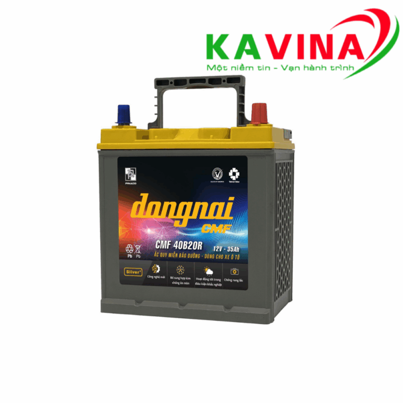 Bình ắc quy Đồng Nai CMF 40B20R (12V-35Ah)