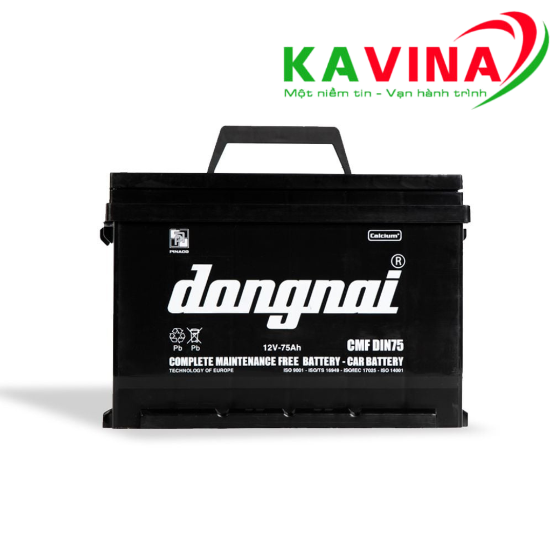 Bình ắc quy Đồng Nai CMF DIN75 (12V-75Ah) Bình ắc quy Đồng Nai CMF DIN75 (12V-75Ah)